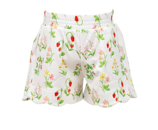 Strawberry Scallop Shorts