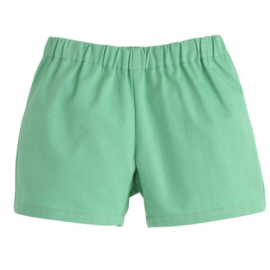 Basic Shorts, Green Twill