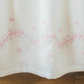 Embroidered Crib Skirt, Blush Pink
