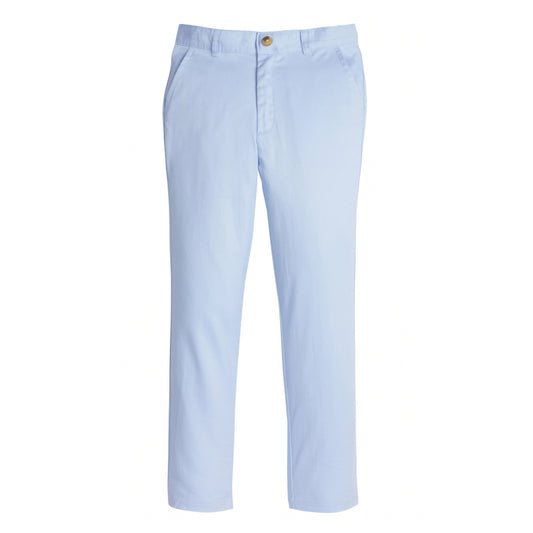 Boy's Classic Pants, Breeze Blue Twill