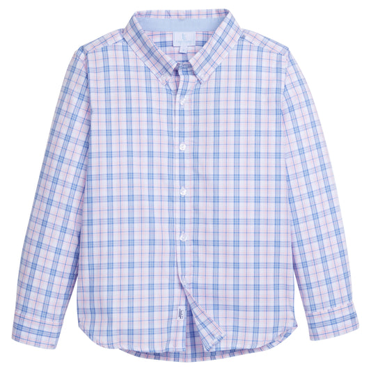 Button Down Shirt, Albany Plaid