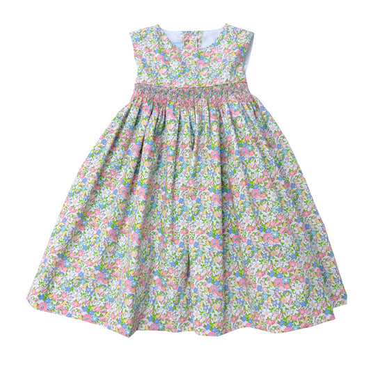 Simply Smocked Dress, Cheekwood Floral