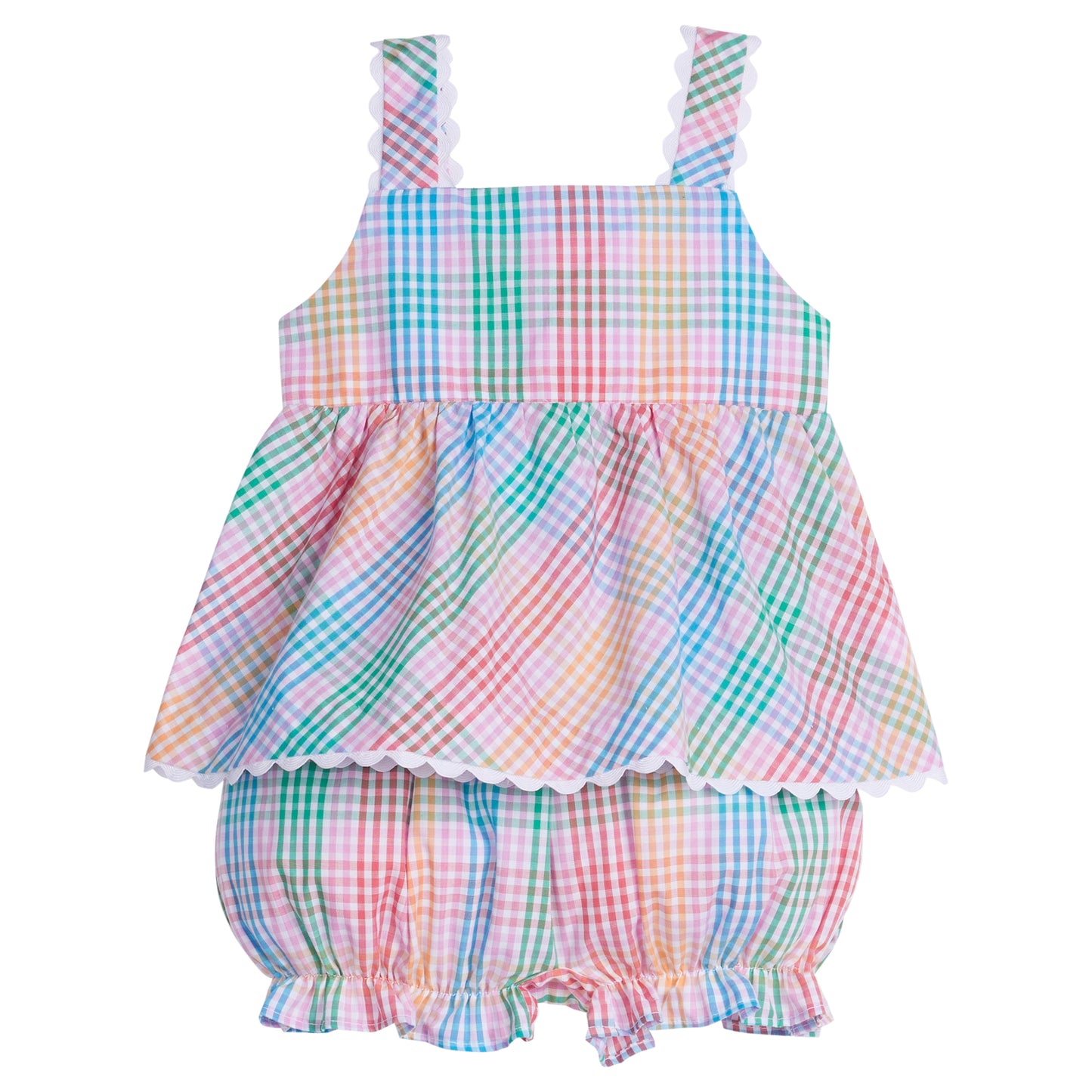 Evie Bloomer Set, Preppy Plaid