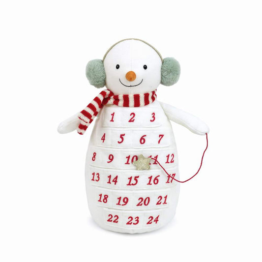 Snowman Sitting Advent Countdown