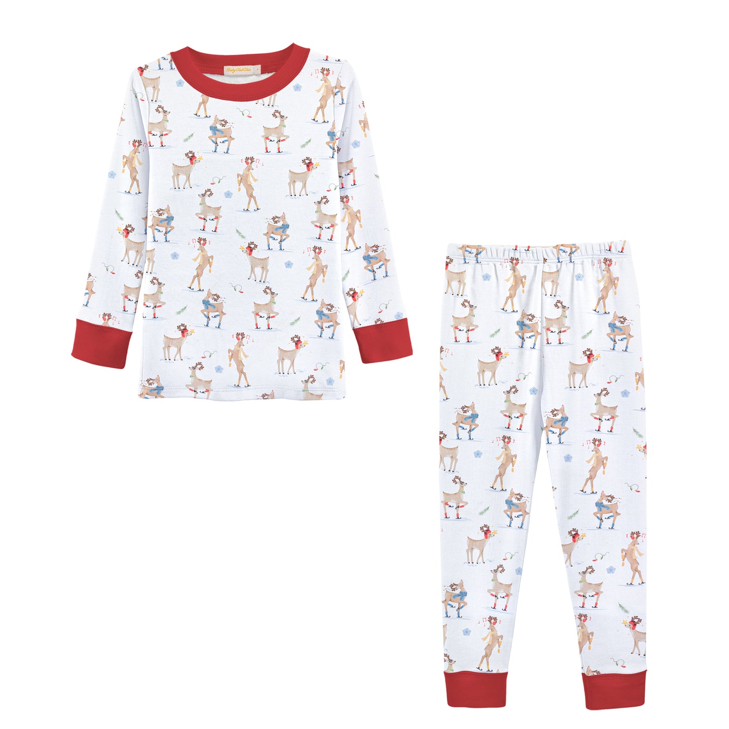 Printed Pajamas, Santa's Friends
