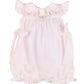 Swiss Dot Petal Pink Playsuit