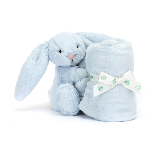 Bashful Blue Bunny Soother Lovey 2024