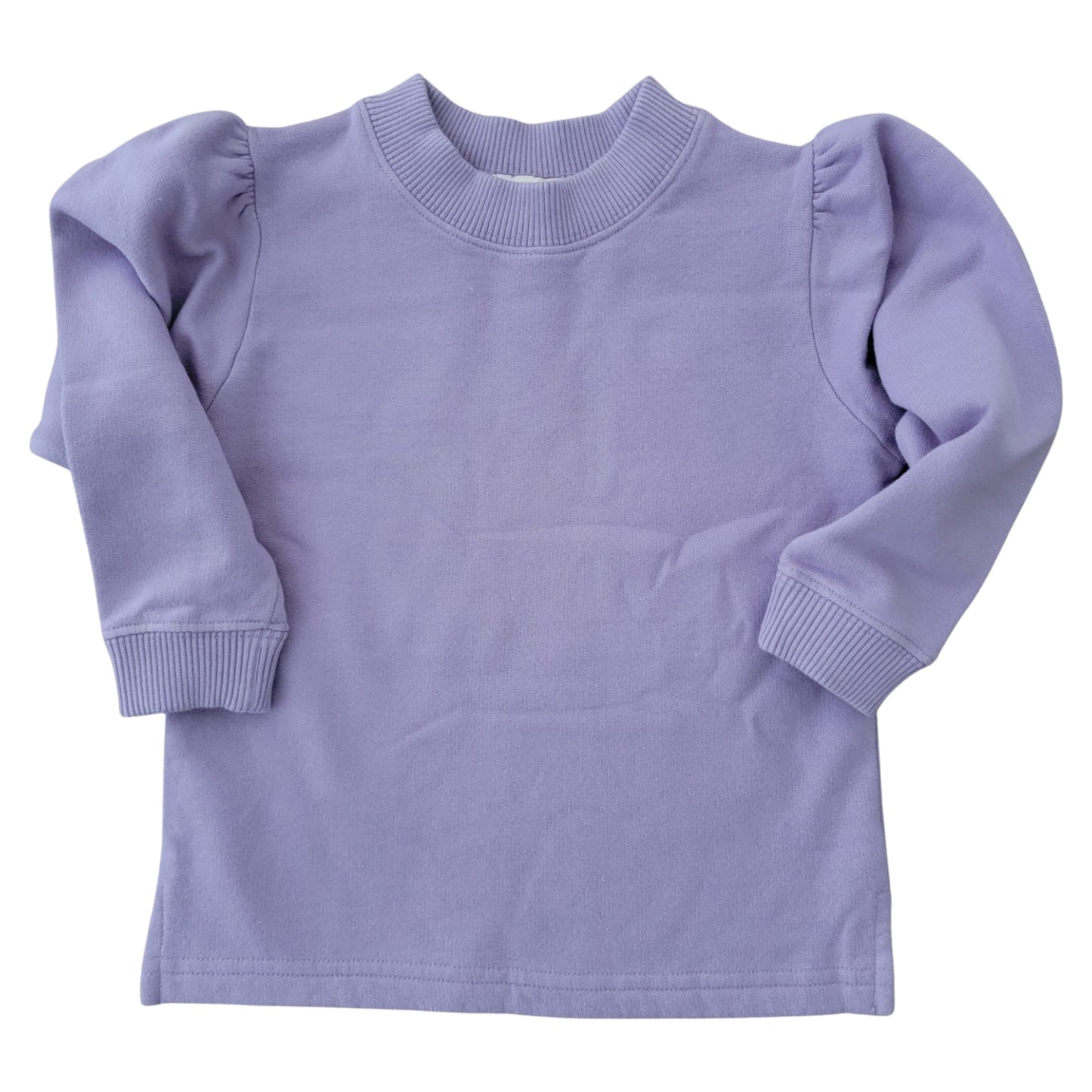 Girl's Fleece Lavender Sweatshirt