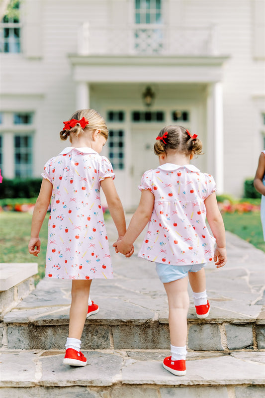 School Days Short Sleeve Dress