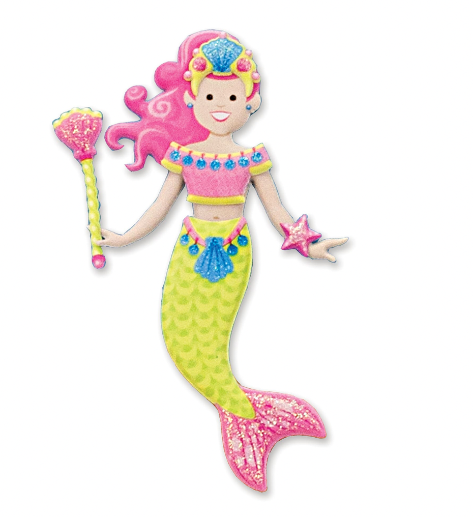 Puffy Sticker Play Set: Mermaid