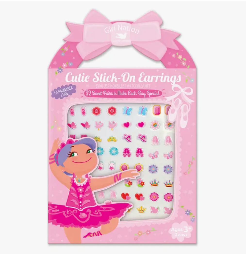 Cutie Stick-On Earrings | Pretty Ballerinas