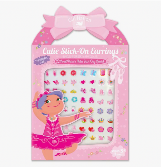 Cutie Stick-On Earrings | Pretty Ballerinas