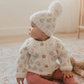 Bitty Blooms Blush Beanie Hat