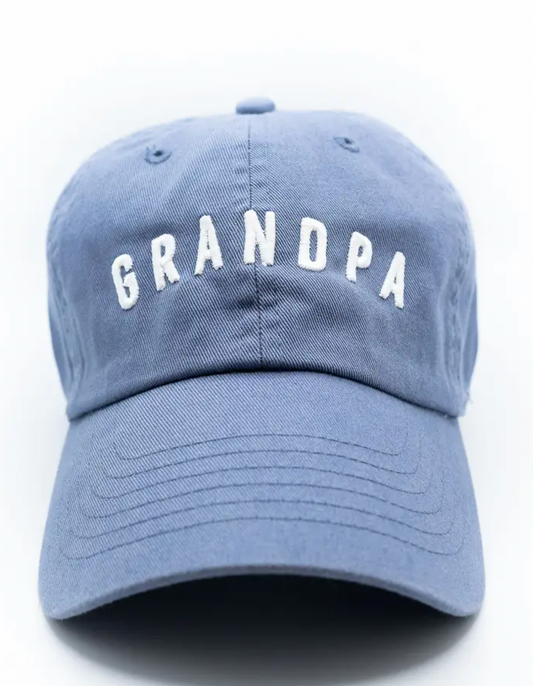 Grandpa Baseball Cap, Dusty Blue