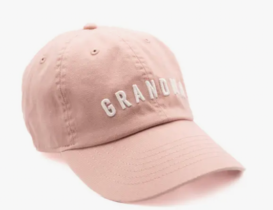 Grandma Baseball Cap, Dusty Rose