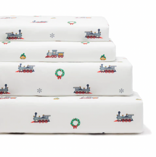 Crib Sheet, Luxe Premium Cotton Arctic Express