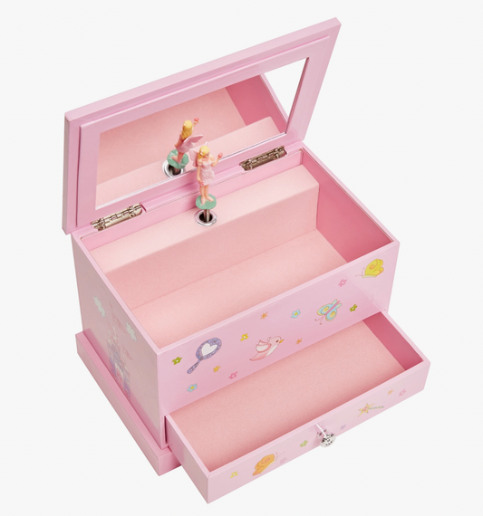 Girls Musical Fairy Jewelry Box