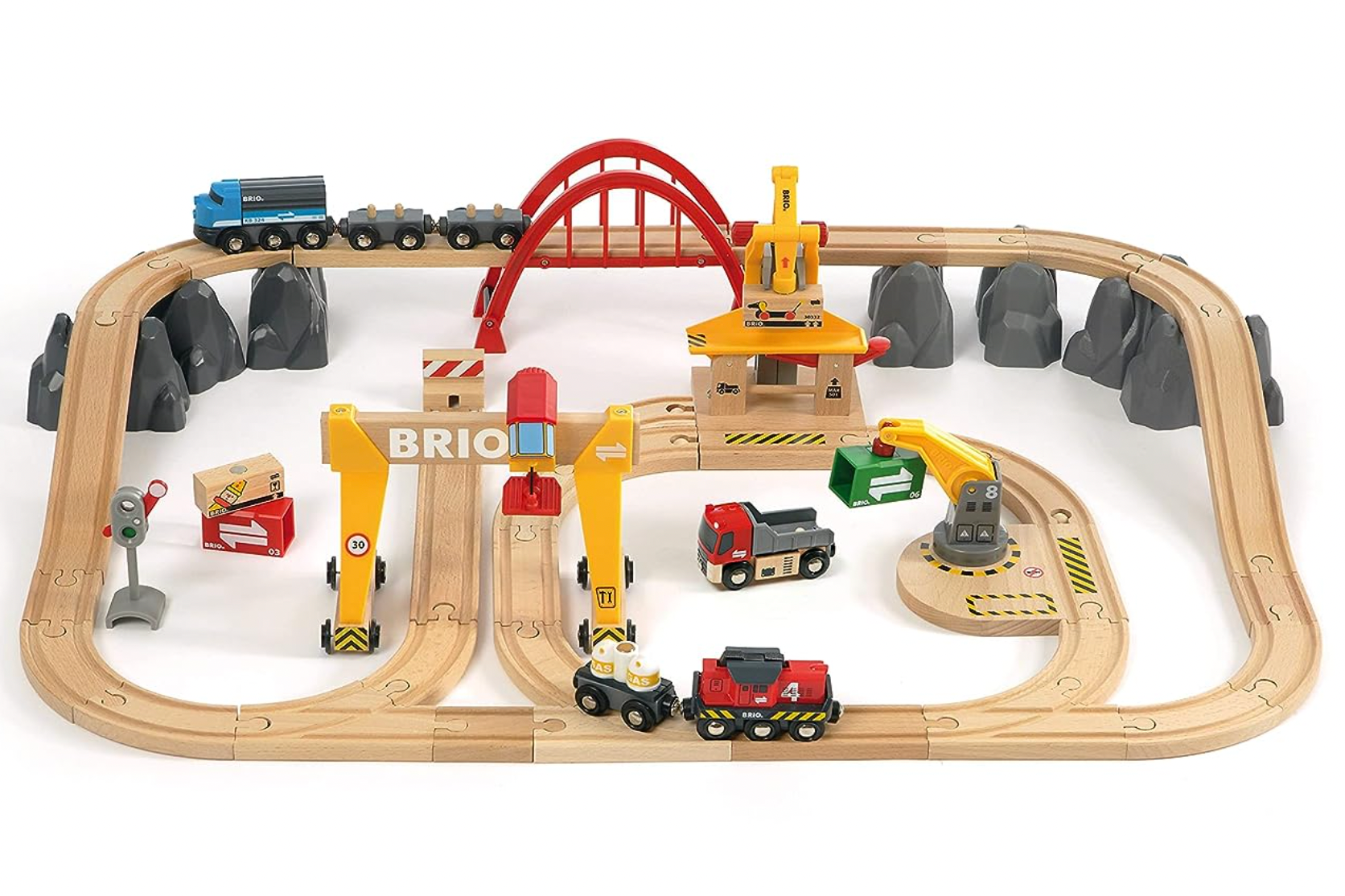 Brio railway deluxe hot sale set