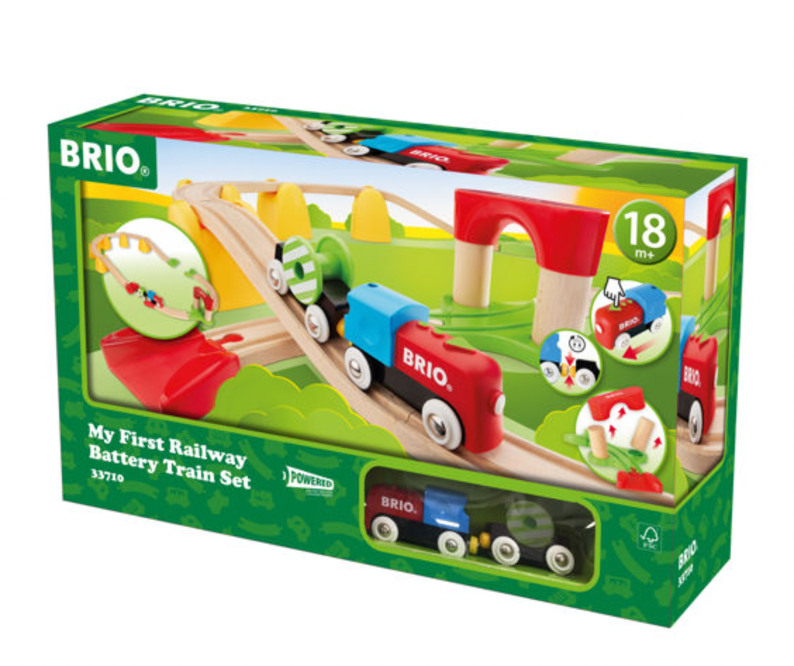 Brio My First Railway Battery Operated Train Set Baby Braithwaite