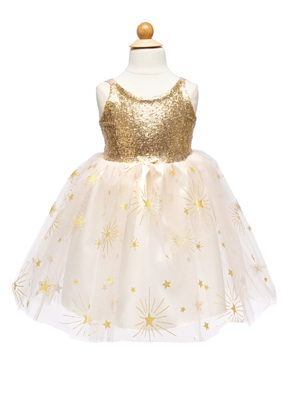 Golden Glam Party Gold Dress