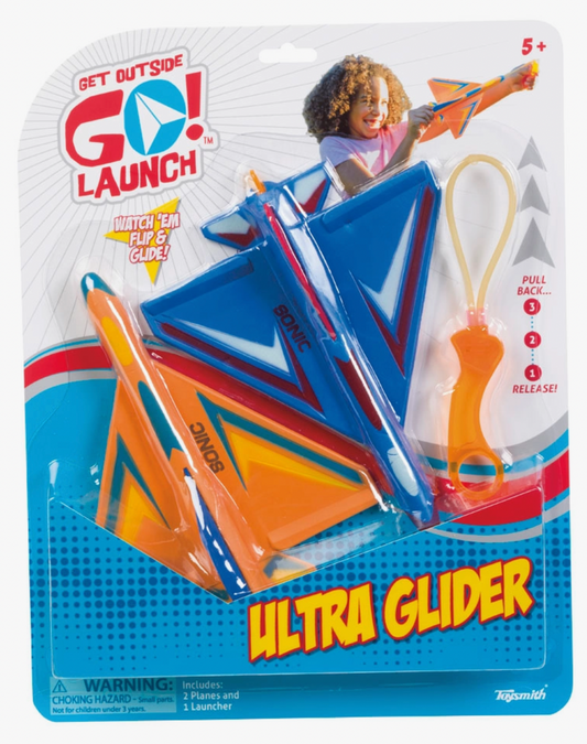 Go! Launch Ultra Glider Stunt Flyer, Set of 2 Toy Planes