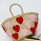 Heart Straw Basket