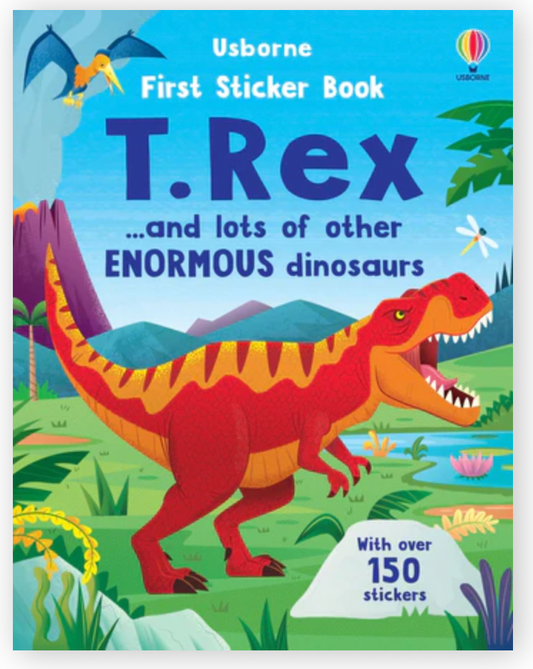 First Sticker Book T-Rex