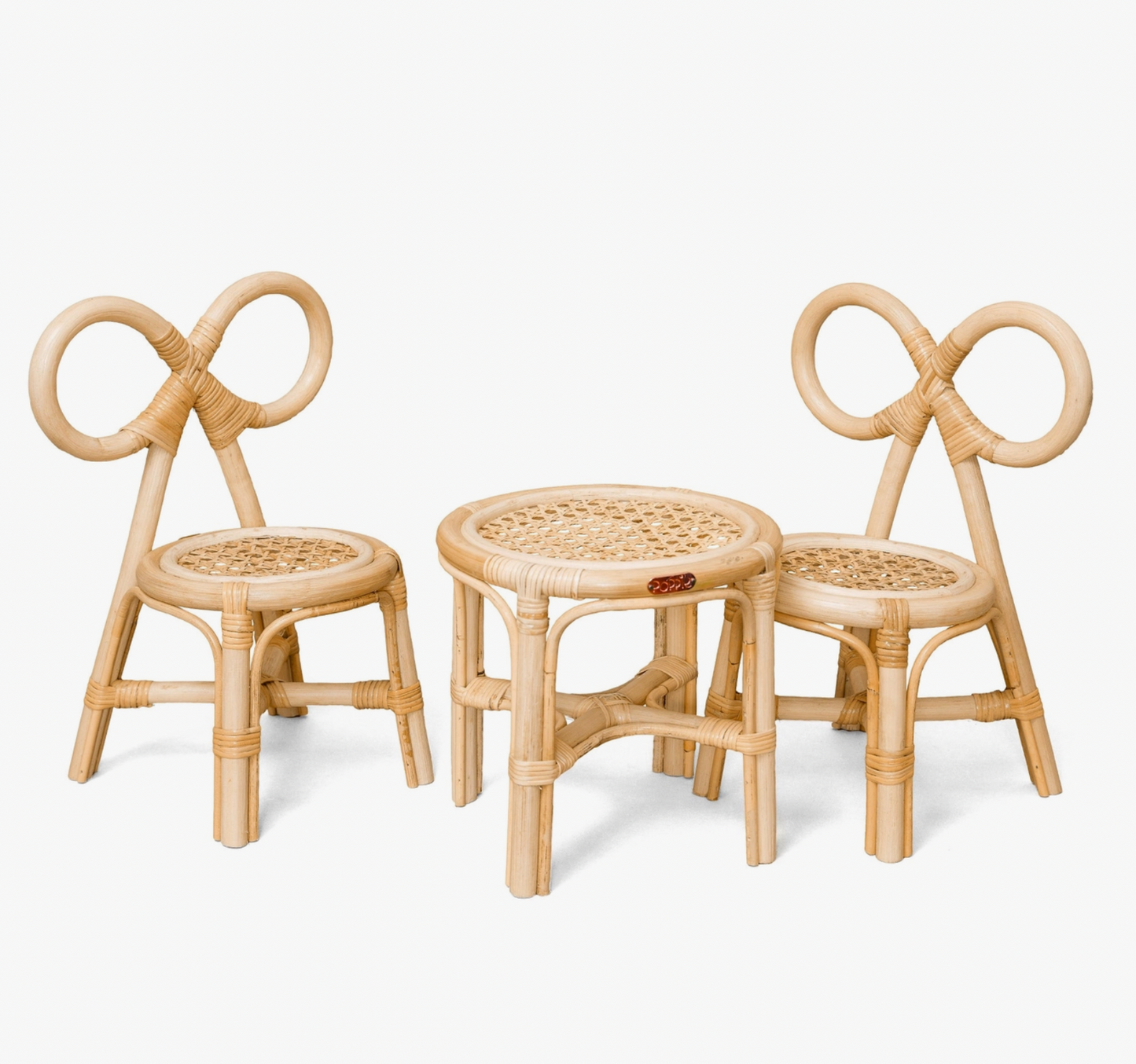 Poppie Mini Table & Chairs Set (Doll Size)