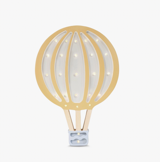 Hot Air Balloon Light, Yellow