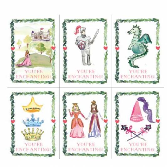 Enchanted Valentines Cards, Set of 12