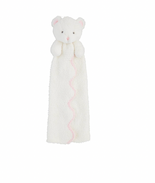Scallop Bear Lovey, Pink