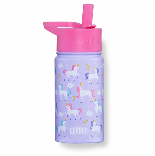 Stainless Steel Water Bottle, Unicorn