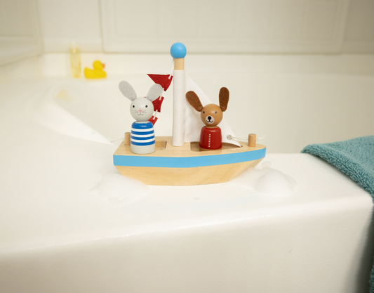 Boats And Buddies: Dog & Bunny