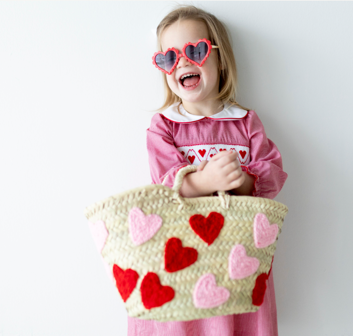 Heart Straw Basket