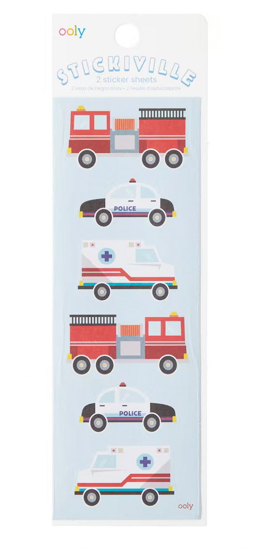 Set of Stickers, Helping Vehicles