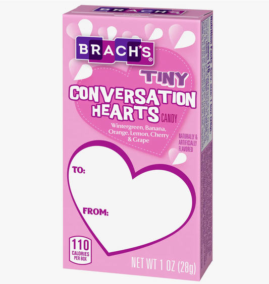 Brach's Tiny Conversation Hearts, 1oz Box