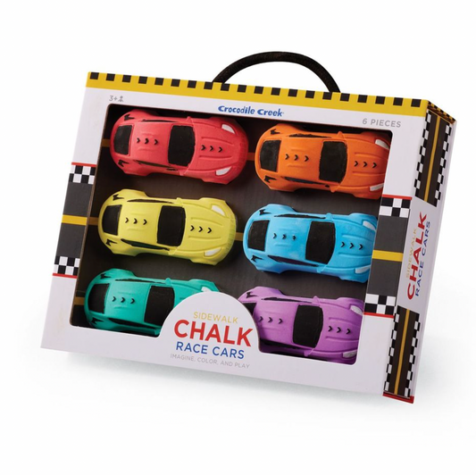 Race Car Chalk Set