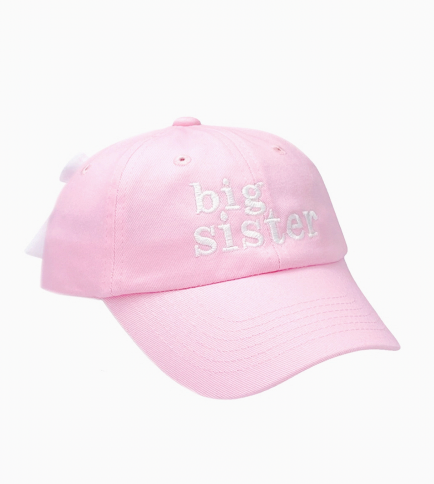 Big Sister Bow Baseball Hat