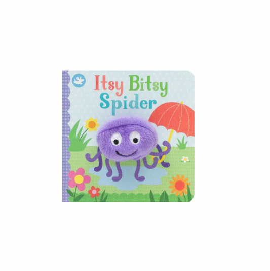 Itsy Bitsy Spider Finger Puppet Book