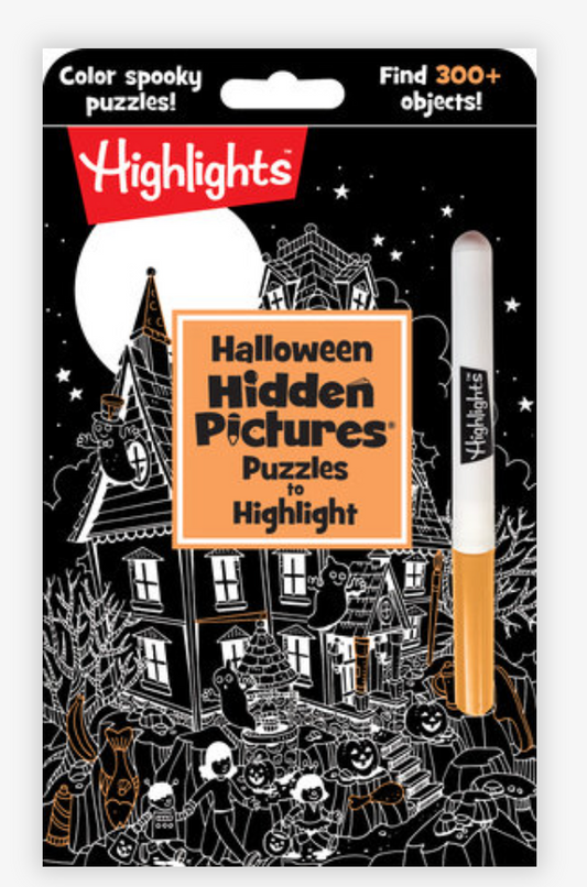 Halloween Hidden Pictures Puzzles to Highlight
