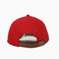 Kids Baseball Hat, Red Football