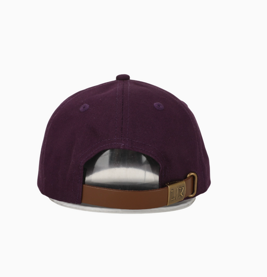 Kids Baseball Hat, Purple Football