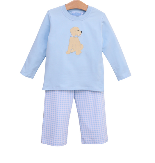 Boy's Puppy Pant Set