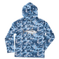 Pro Performance Hoodie, Blue Camo