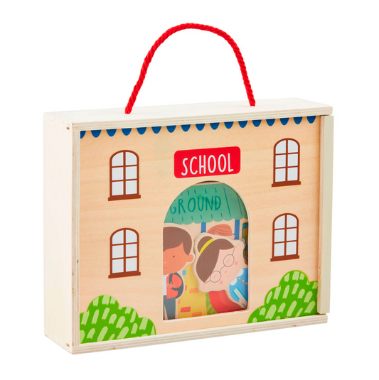 School House Wood Boxed Set