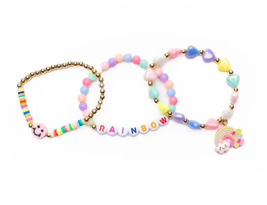 Rainbow Smiles Bracelet Set