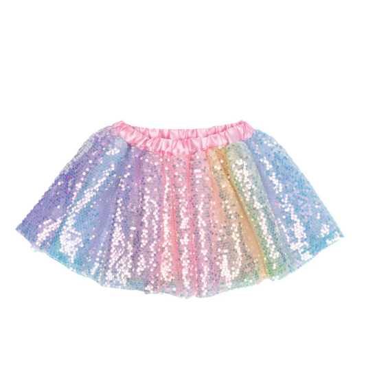 Ombre Sequins Skirt