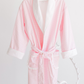 Bath Robe, Pink Gingham