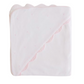 Hooded Towel, Pink Dots & Scallop