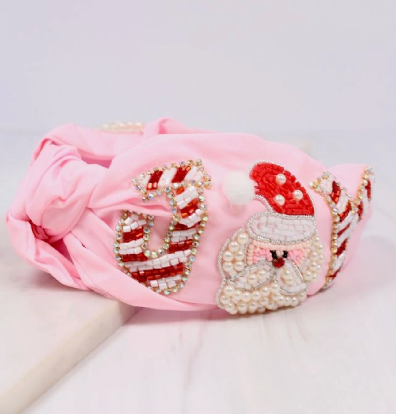 Women's Christmas Joy Headband, Pink